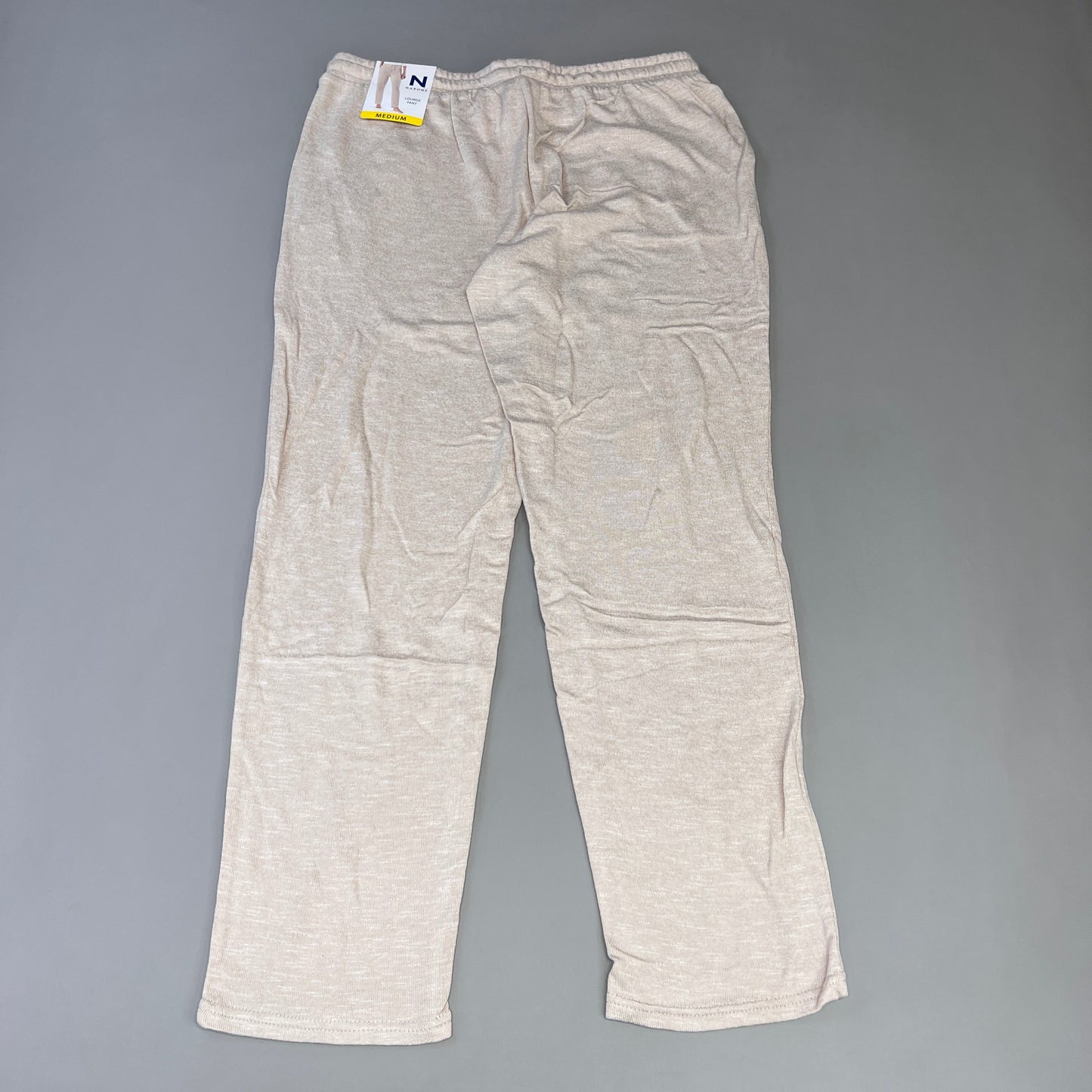 NATORI Soft Stretch Knit Lounge Pant Ankle Length Women's Sz M Heather Latte NC7208Y (New)