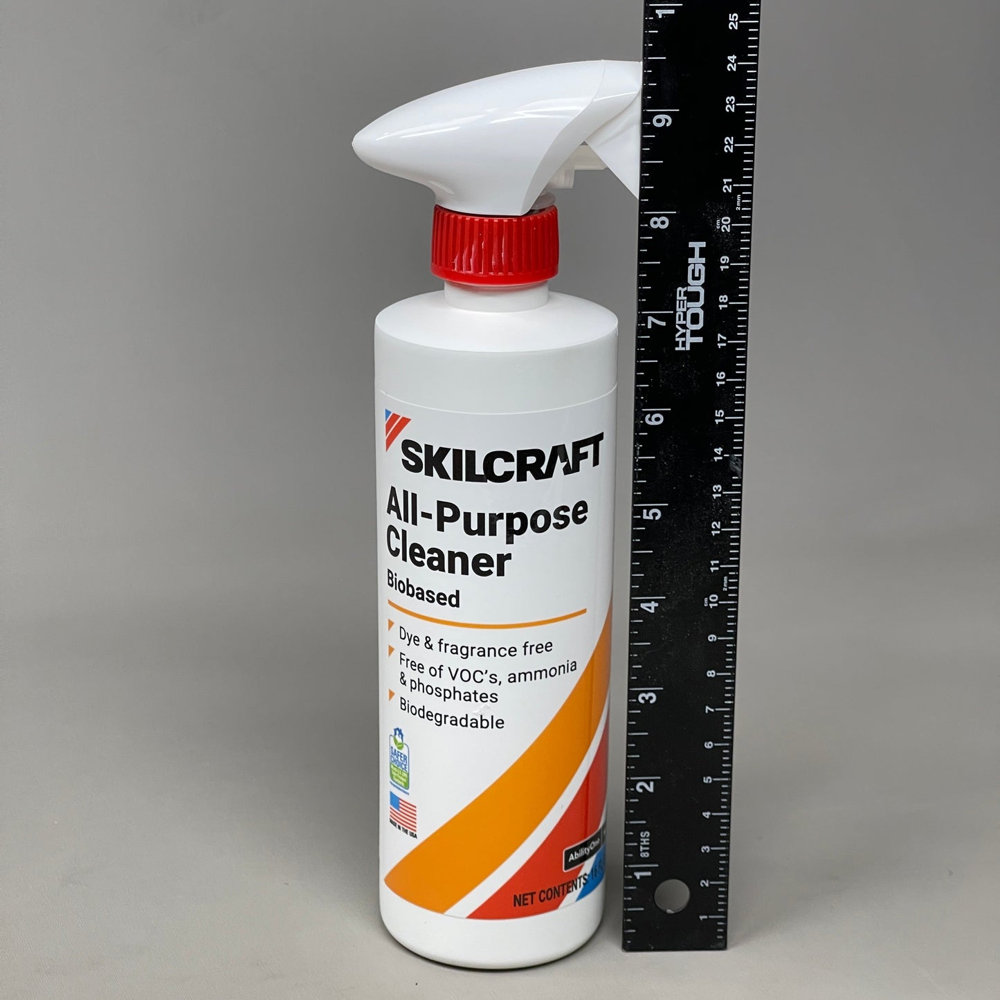 SKILCRAFT (12 PACK) All Purpose Cleaner Biobased 16 oz Spray Bottle 9265280 (New)
