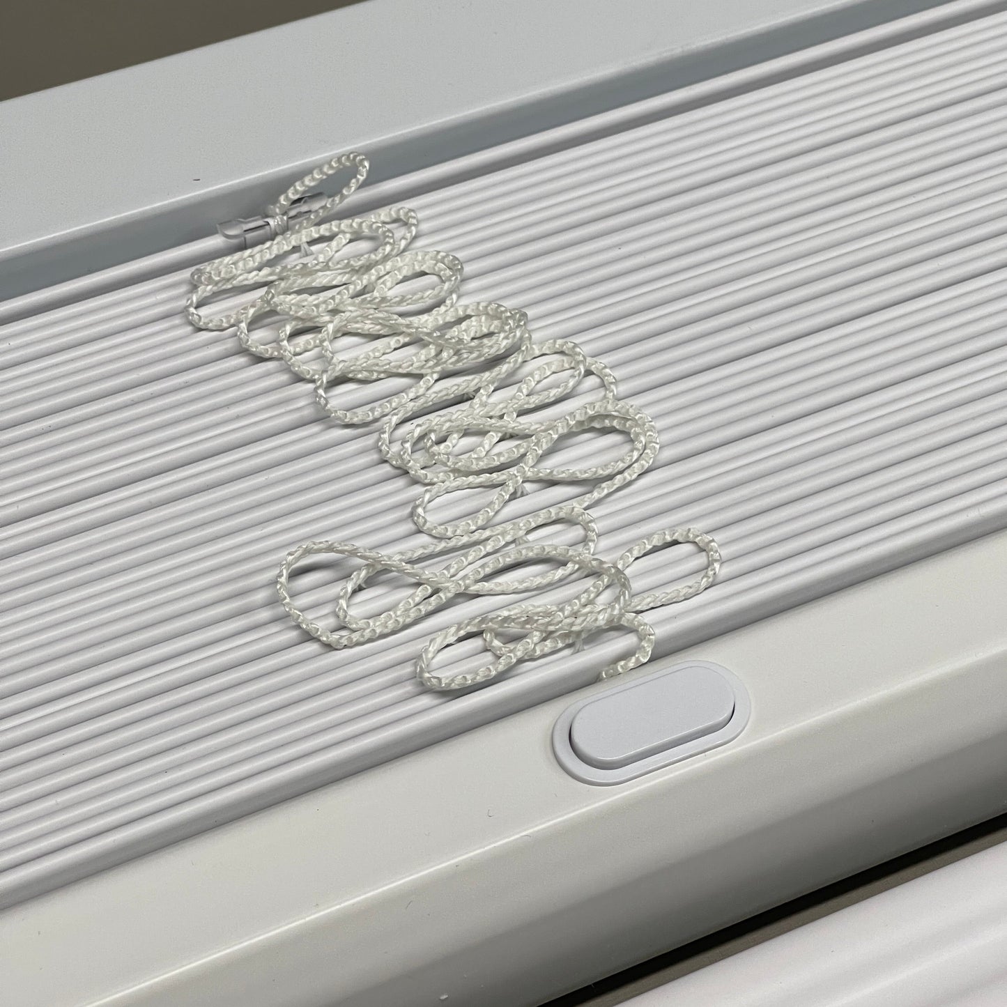 2-PACK! ILM 2" Faux Wood Blinds 28" W (27.5" actual) x 60" L White (New)