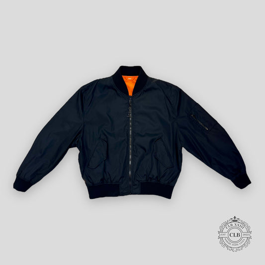 Louis Vuitton Reversible Bomber Jacket in Black / Orange