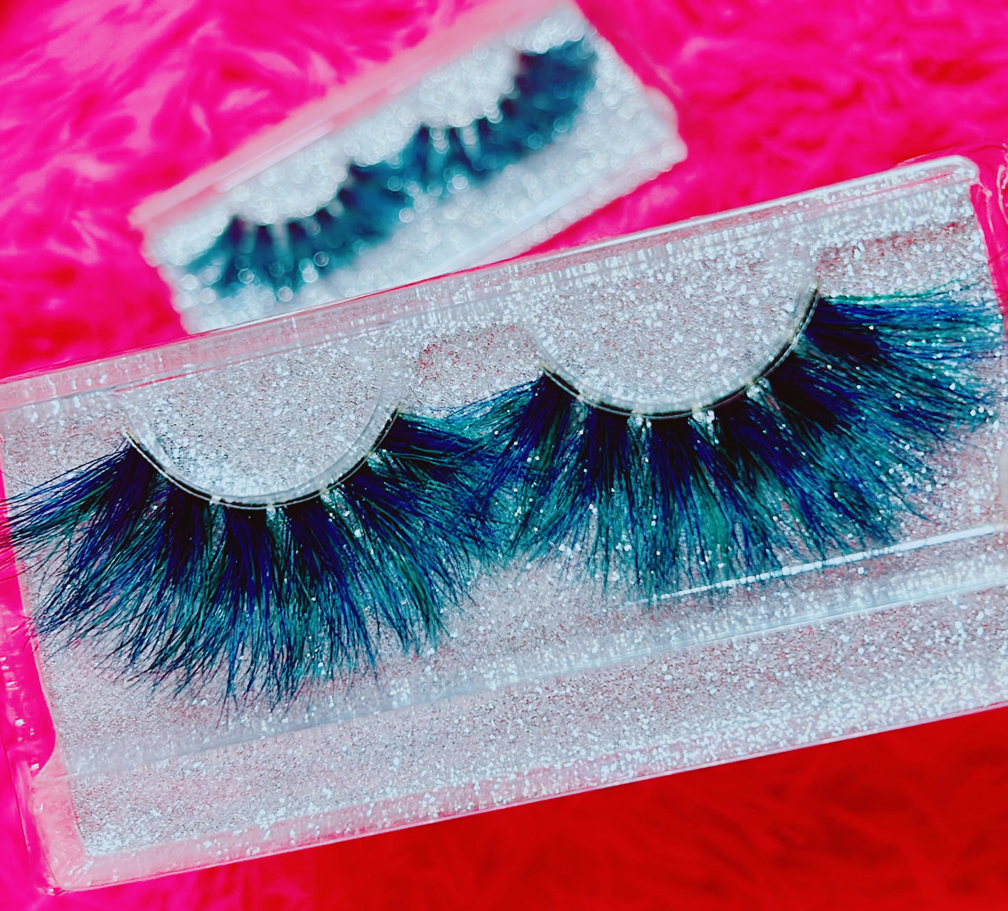 *PEACOCK* (Blue/Green) DOLLicious COLORBLAST Lashes!