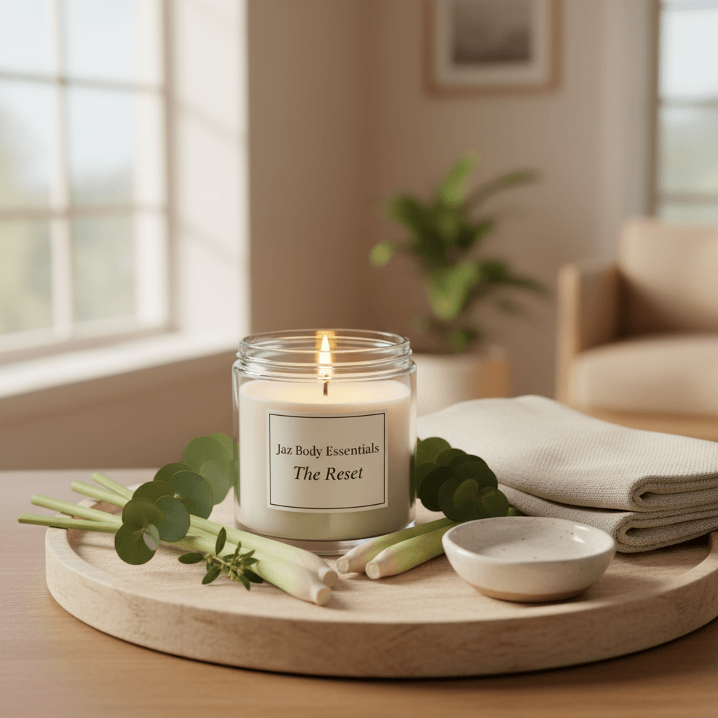 The Reset Candle — Lemongrass & Eucalyptus