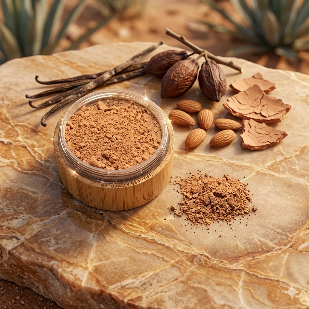 All-Natural Bronzer Loose Powder. Eco-Friendly-0