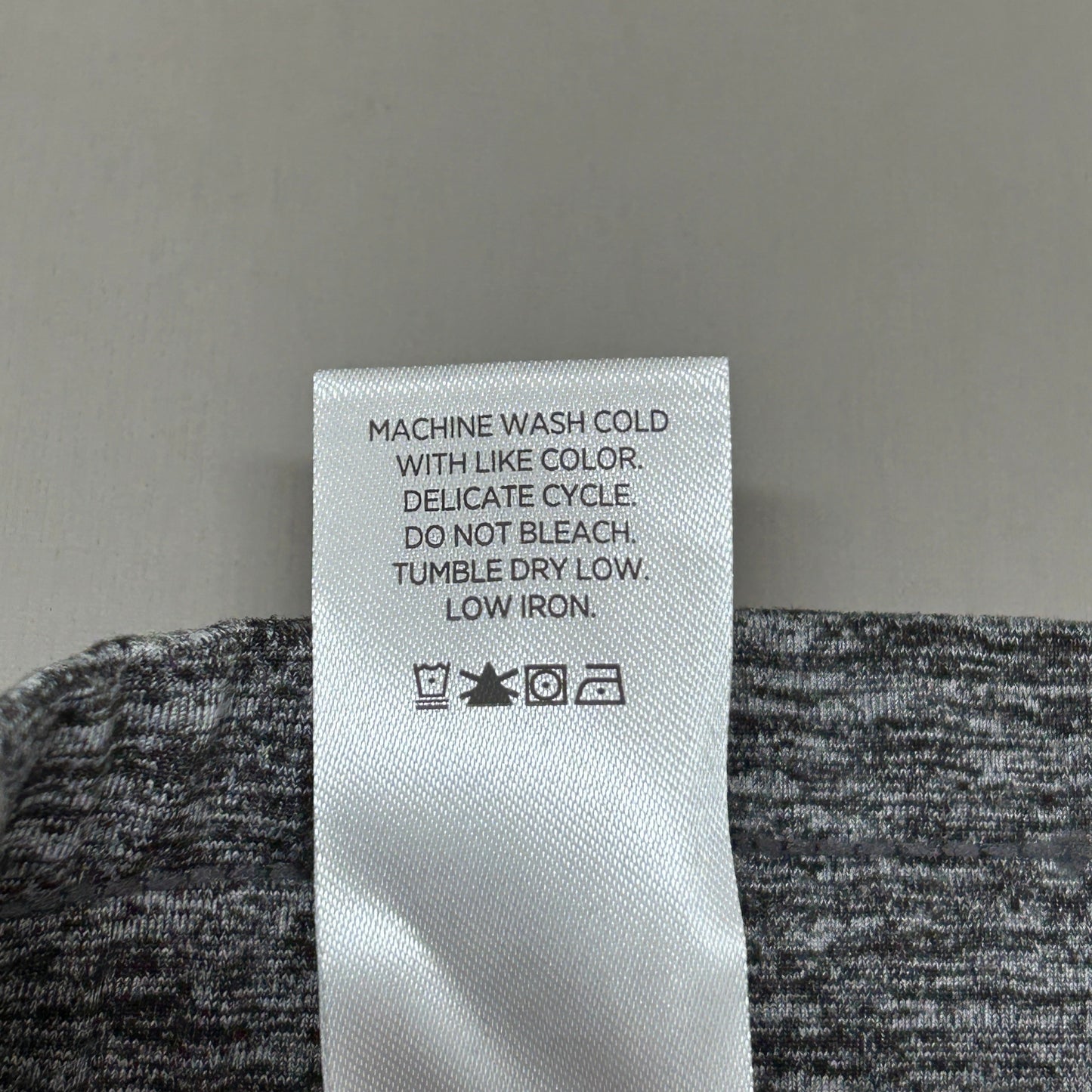 MEMBERS MARK Favorite Straight Leg Soft Pant Heather Grey Size Small (New)