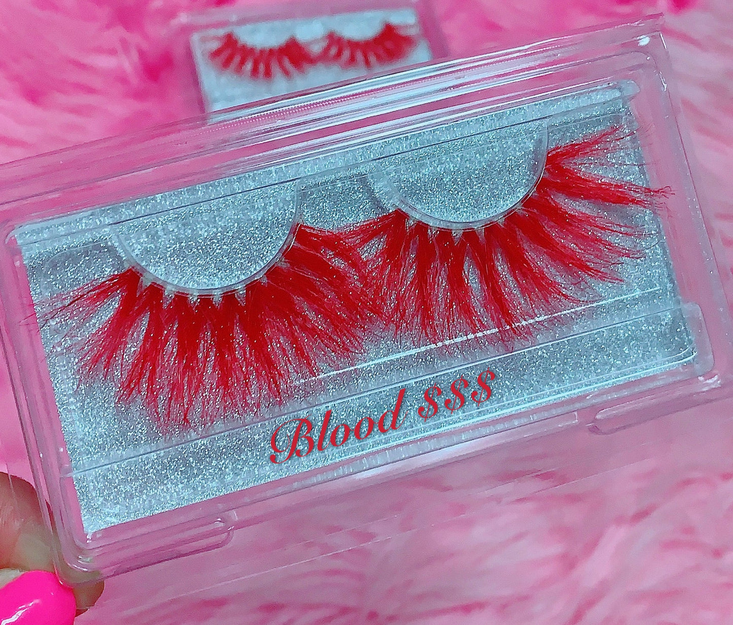 *BLOOD $$$*(Red) DOLLicious COLORBLAST Lashes!