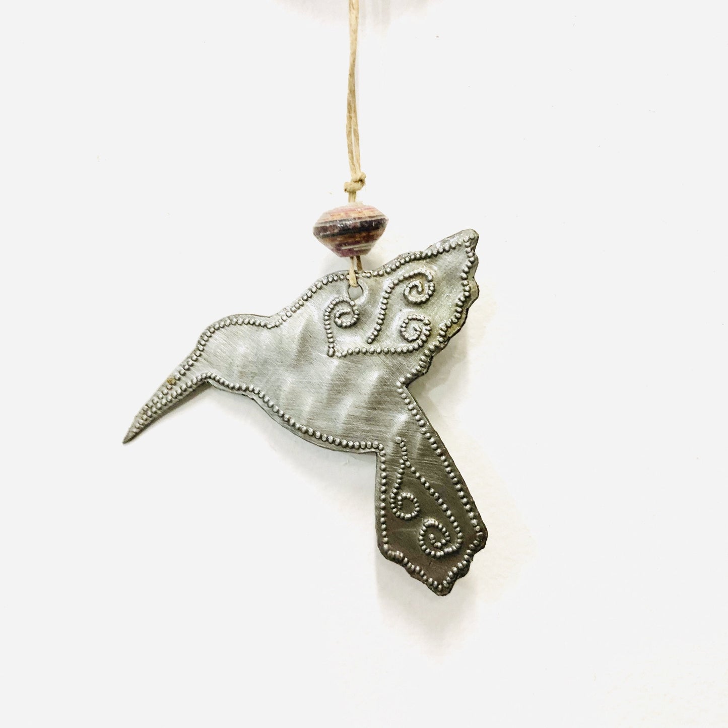 Feeding Hummingbird Ornament