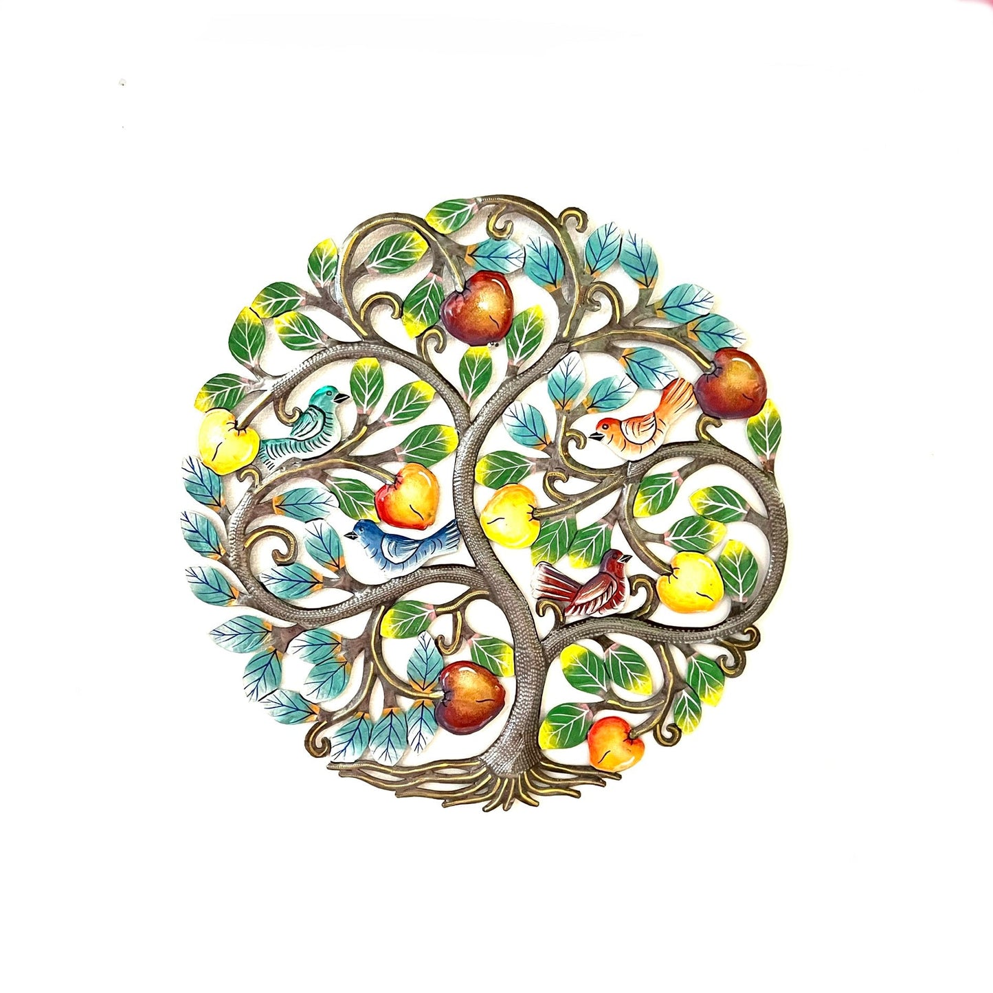 Tree of Life with Birds and Apples