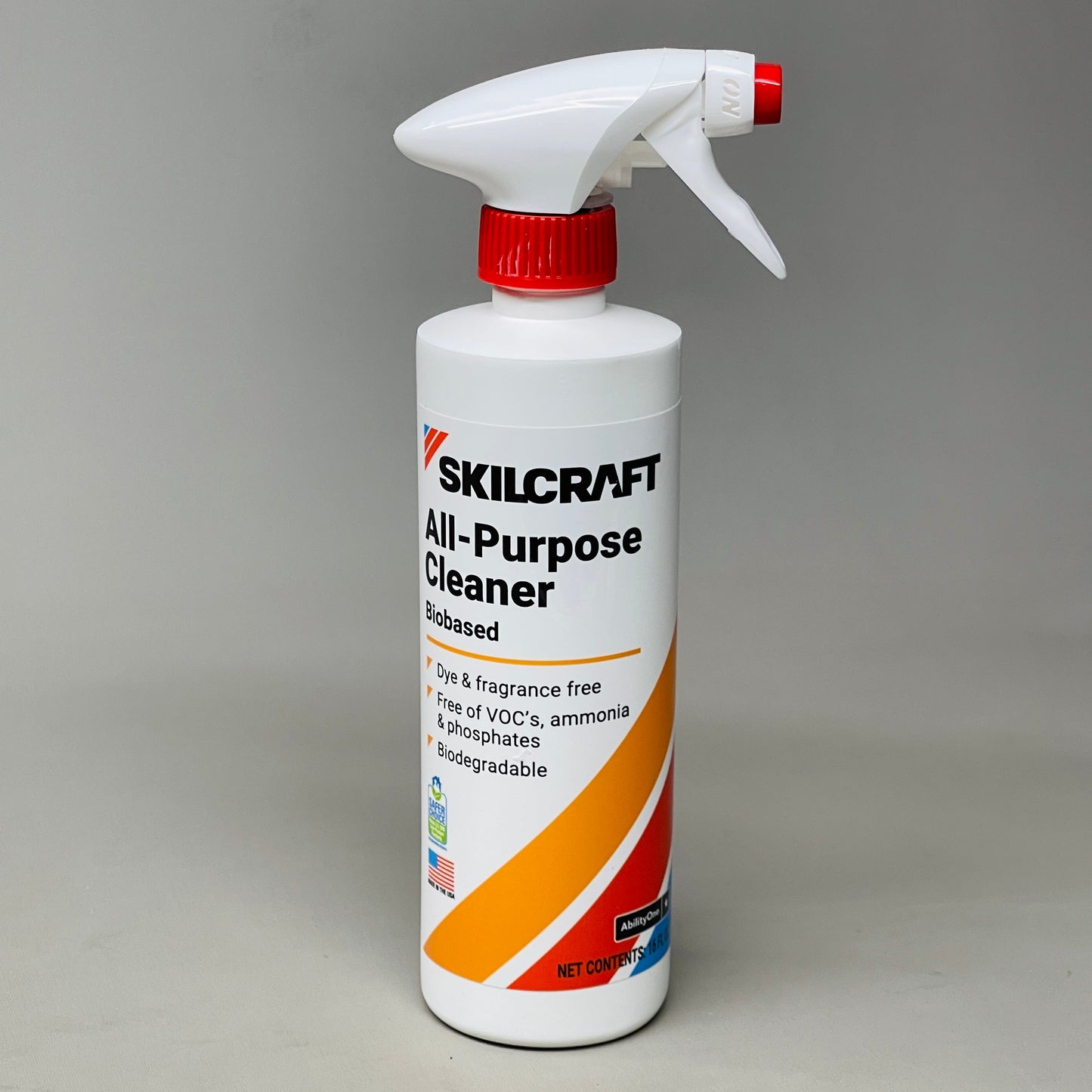 SKILCRAFT (12 PACK) All Purpose Cleaner Biobased 16 oz Spray Bottle 9265280 (New)