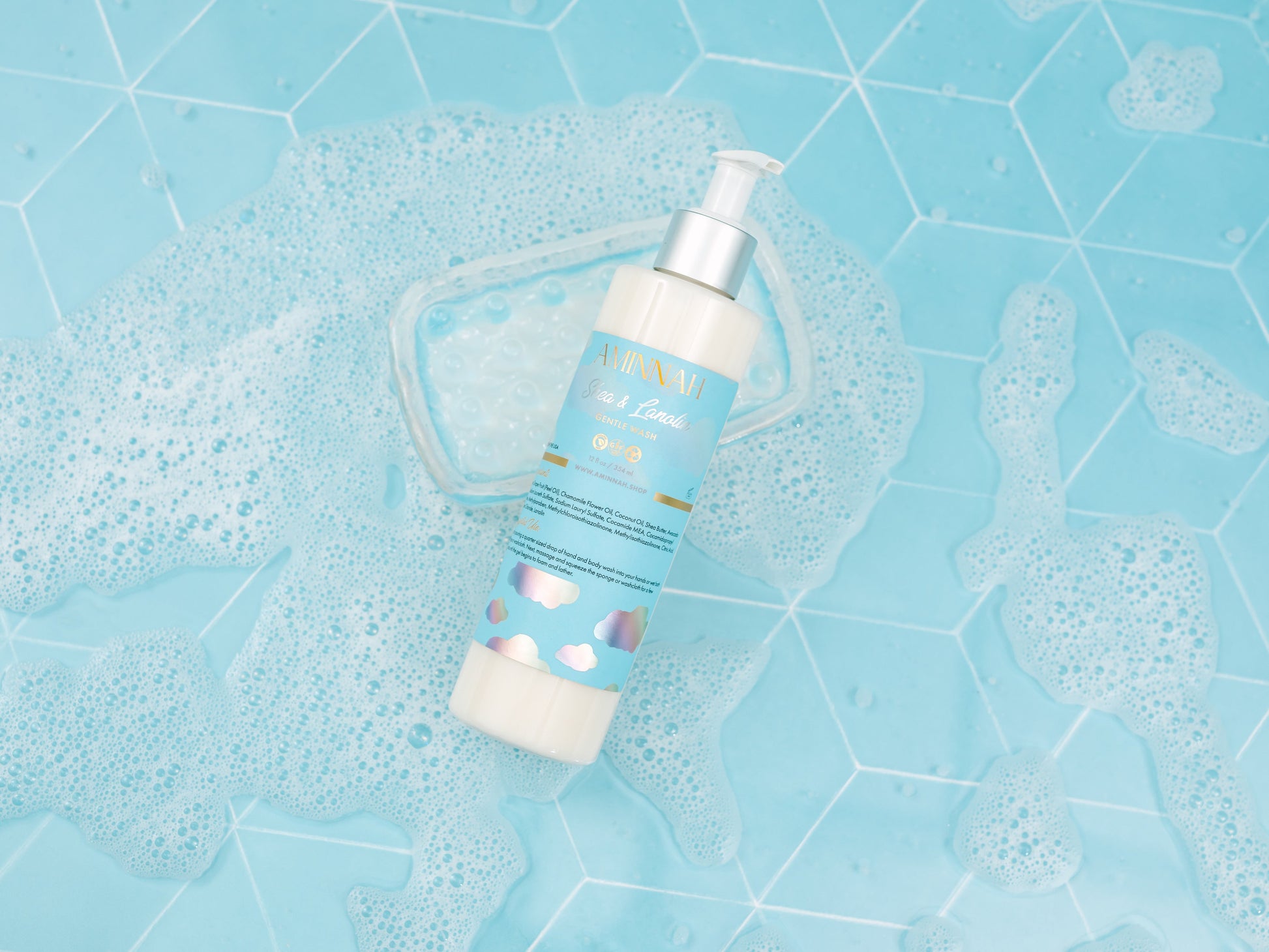 Eczema (Shea & Lanolin) Gentle Cleanser-1