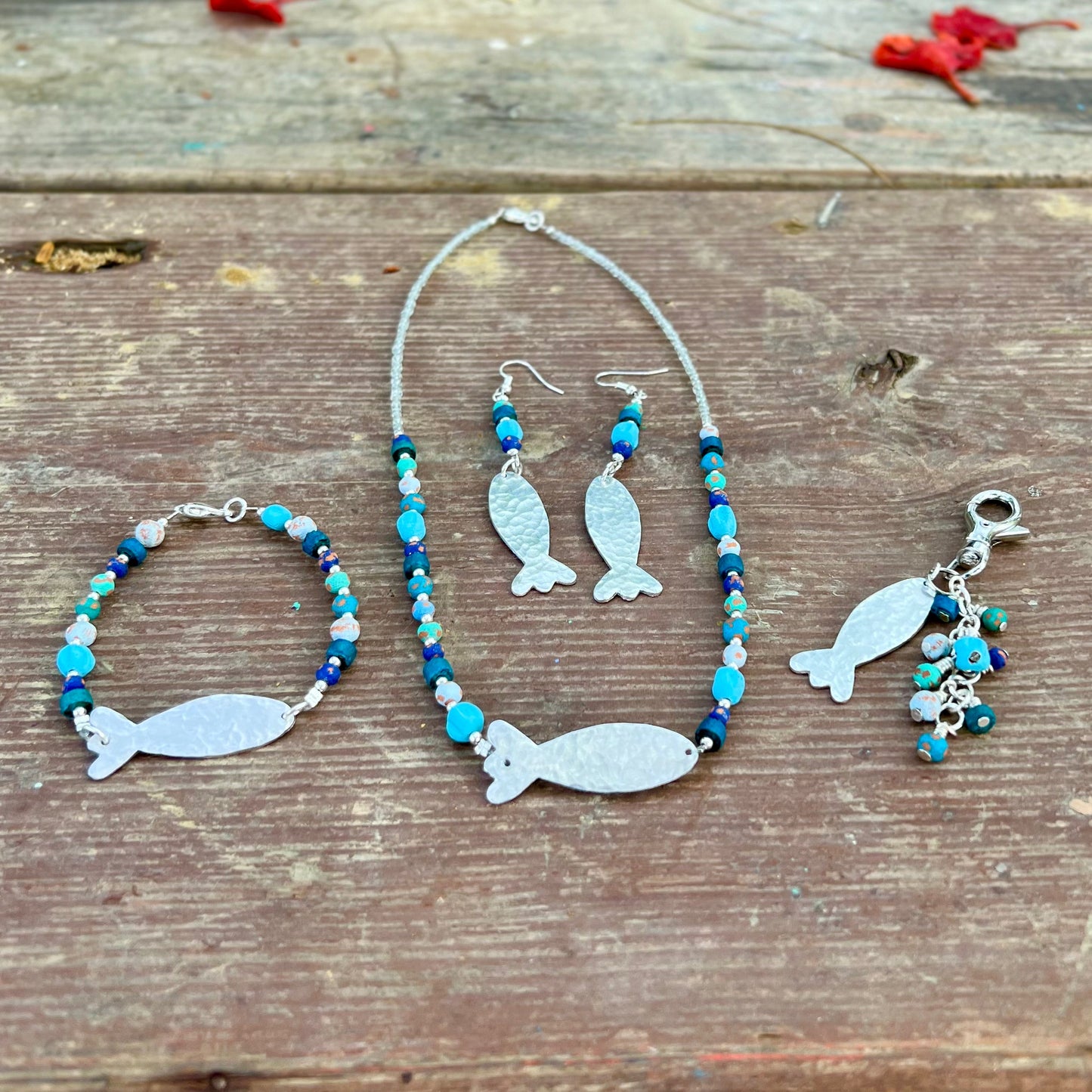 Aluminum Fish Clasp Bracelet