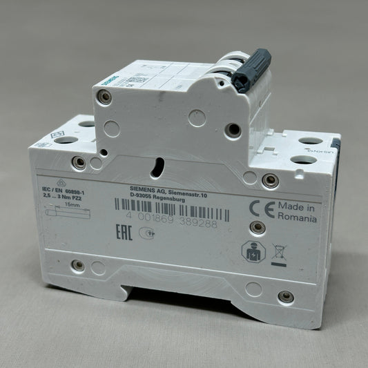 SIEMENS Miniature Circuit Breaker 230V 6KA Off-White 5SL6506-7 (New)
