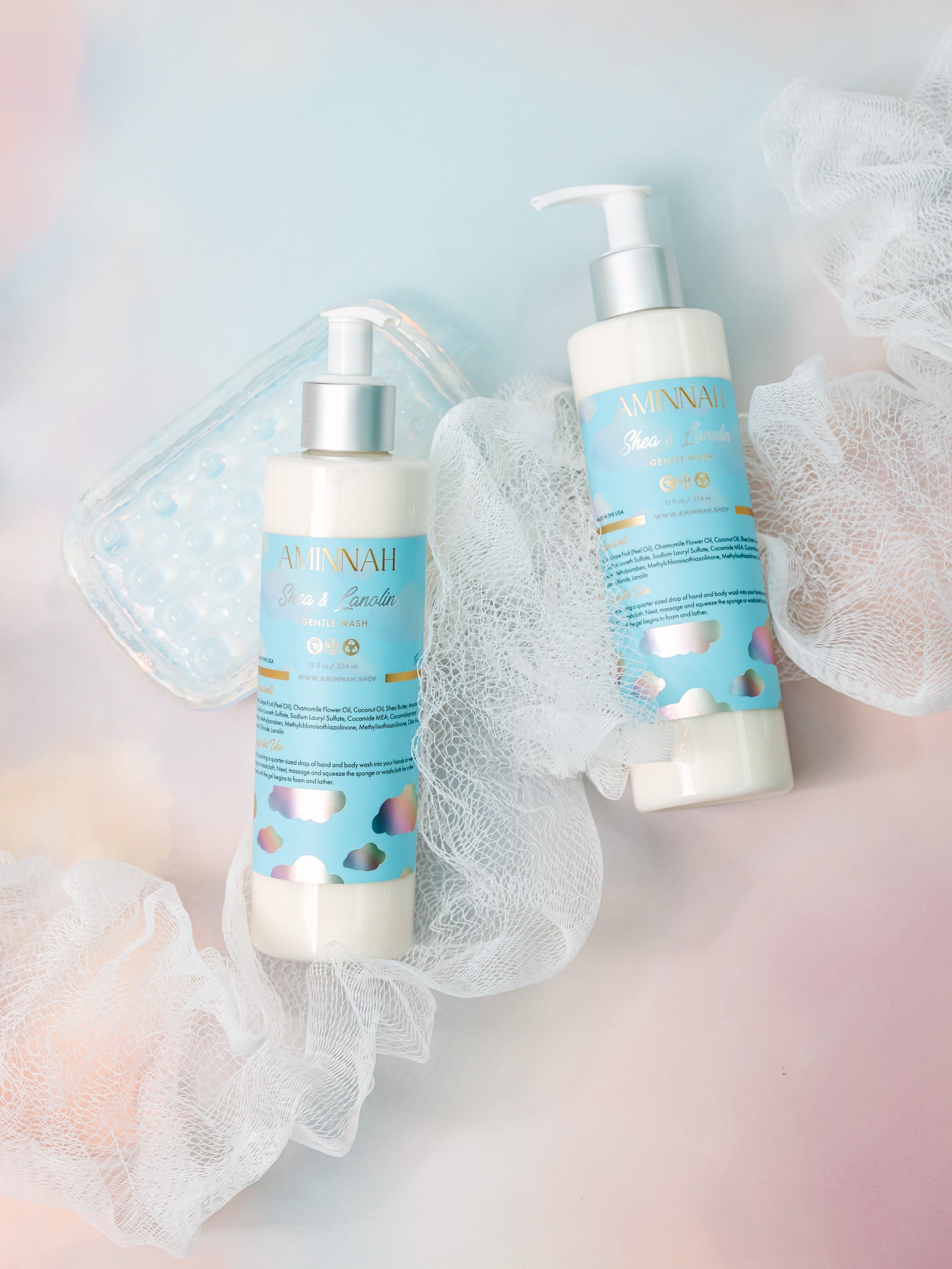 Eczema (Shea & Lanolin) Gentle Cleanser-2