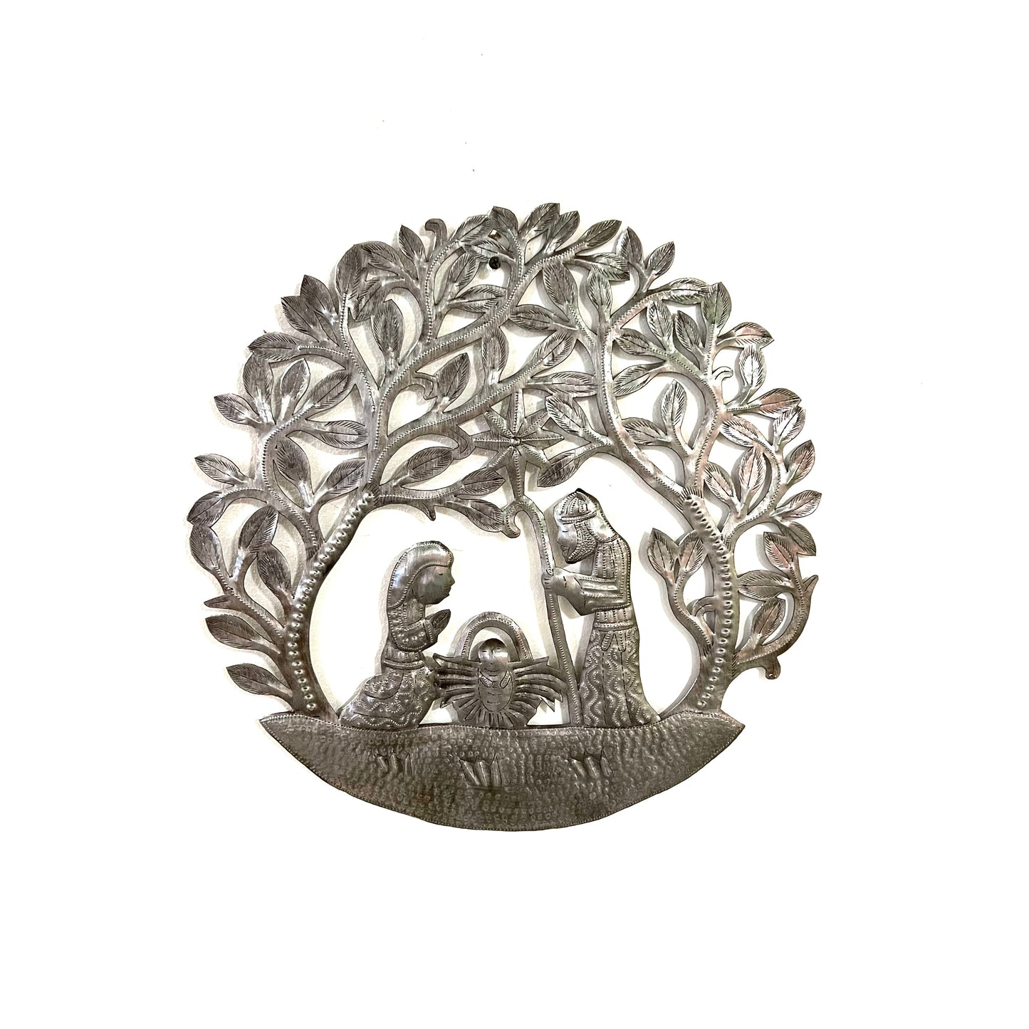 Large Round Nativity