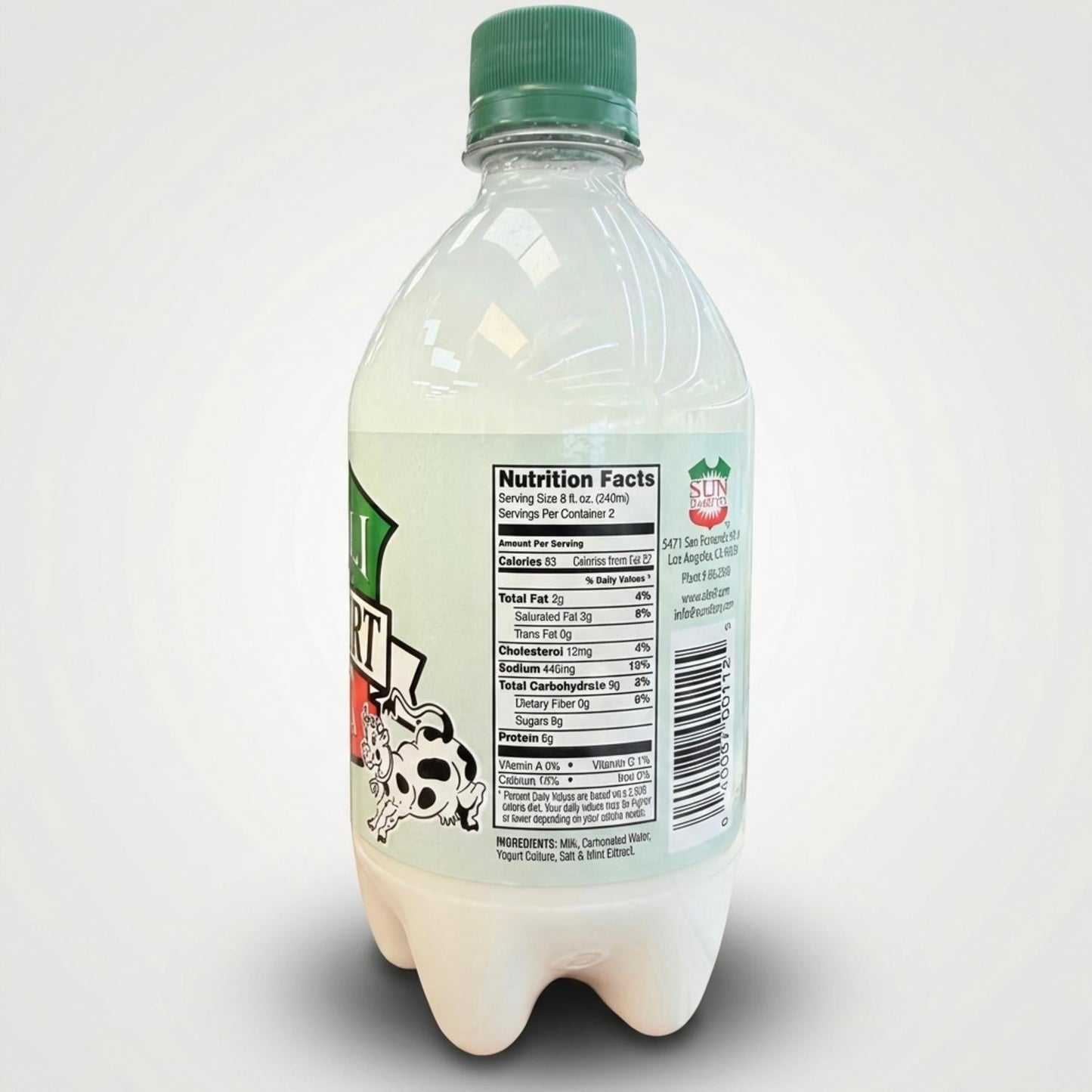 Yogurt Soda Mint Flavor (16oz)