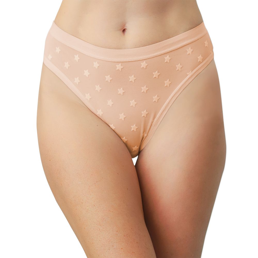 High Waist Mesh Bikini 3 Pack