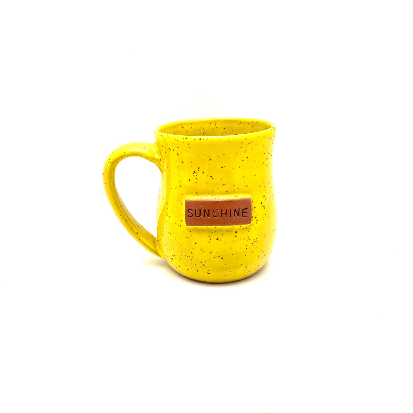 Sunshine Mug -  Speckled Yellow