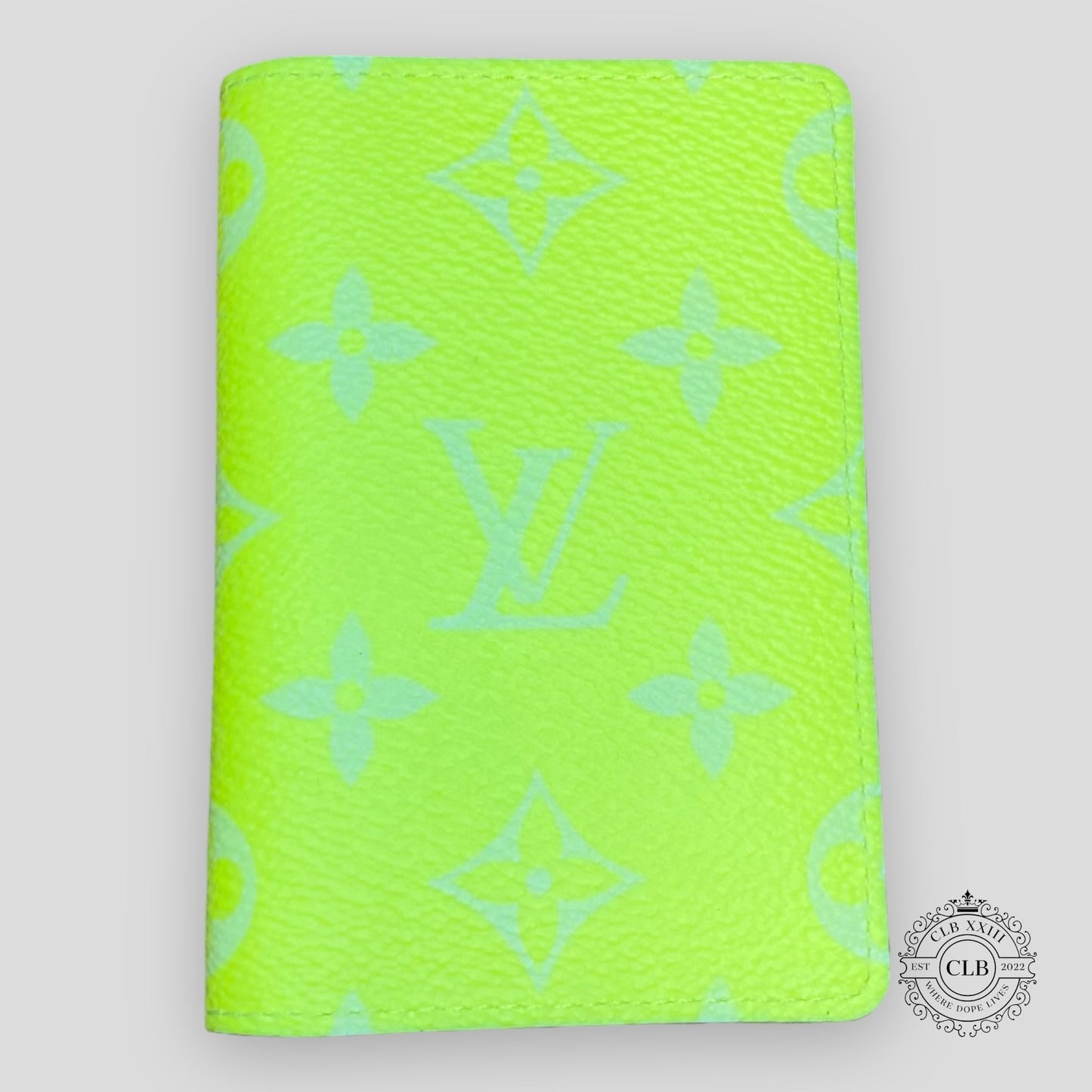 LOUIS VUITTON POCKET ORGANIZER - NEON YELLOW