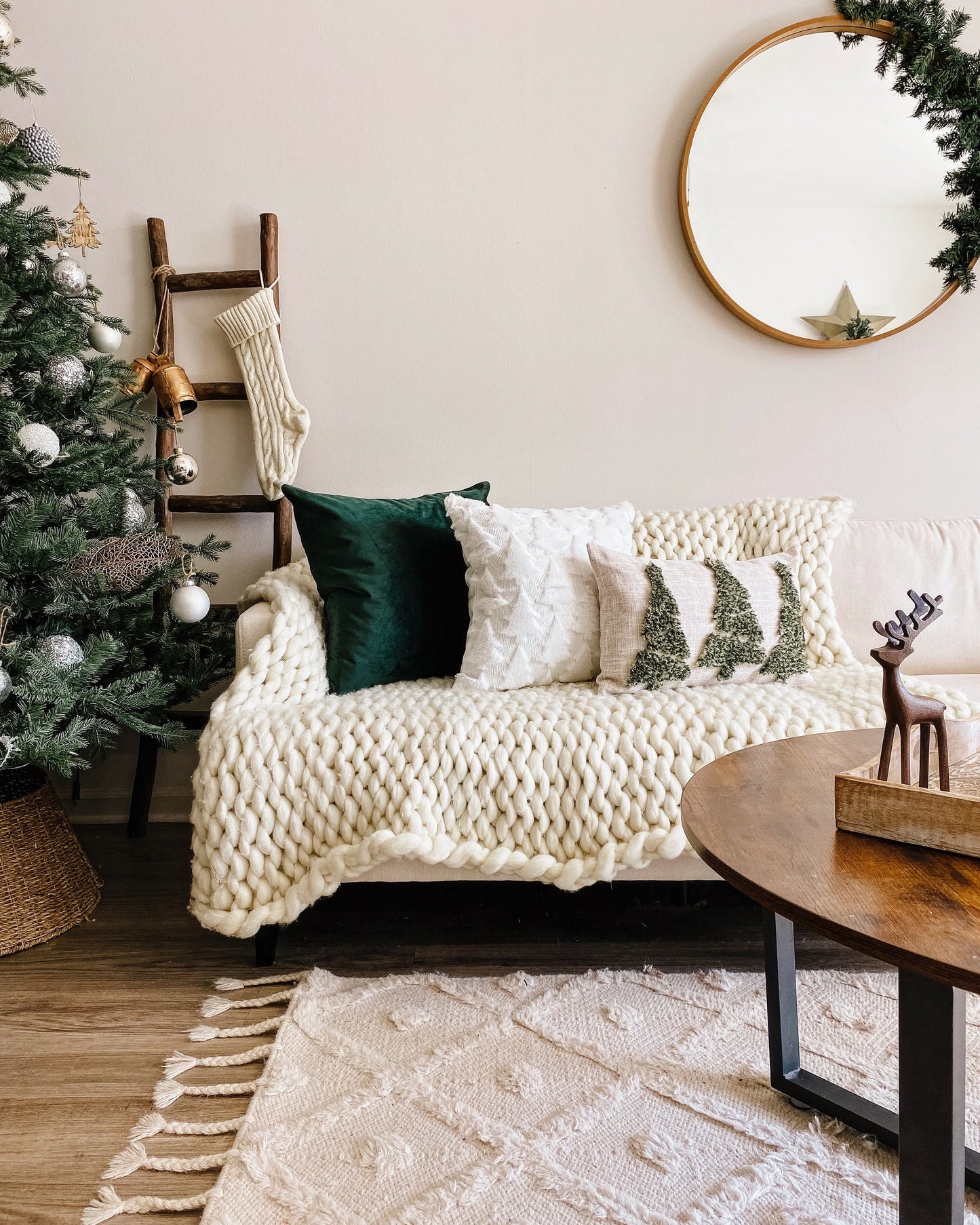 Noel Lumbar Pillow Cover-3