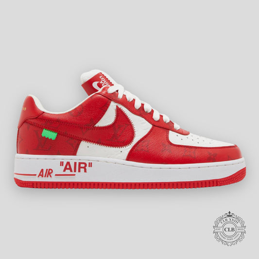 Nike Air Force 1 Low X Louis Vuitton in Red