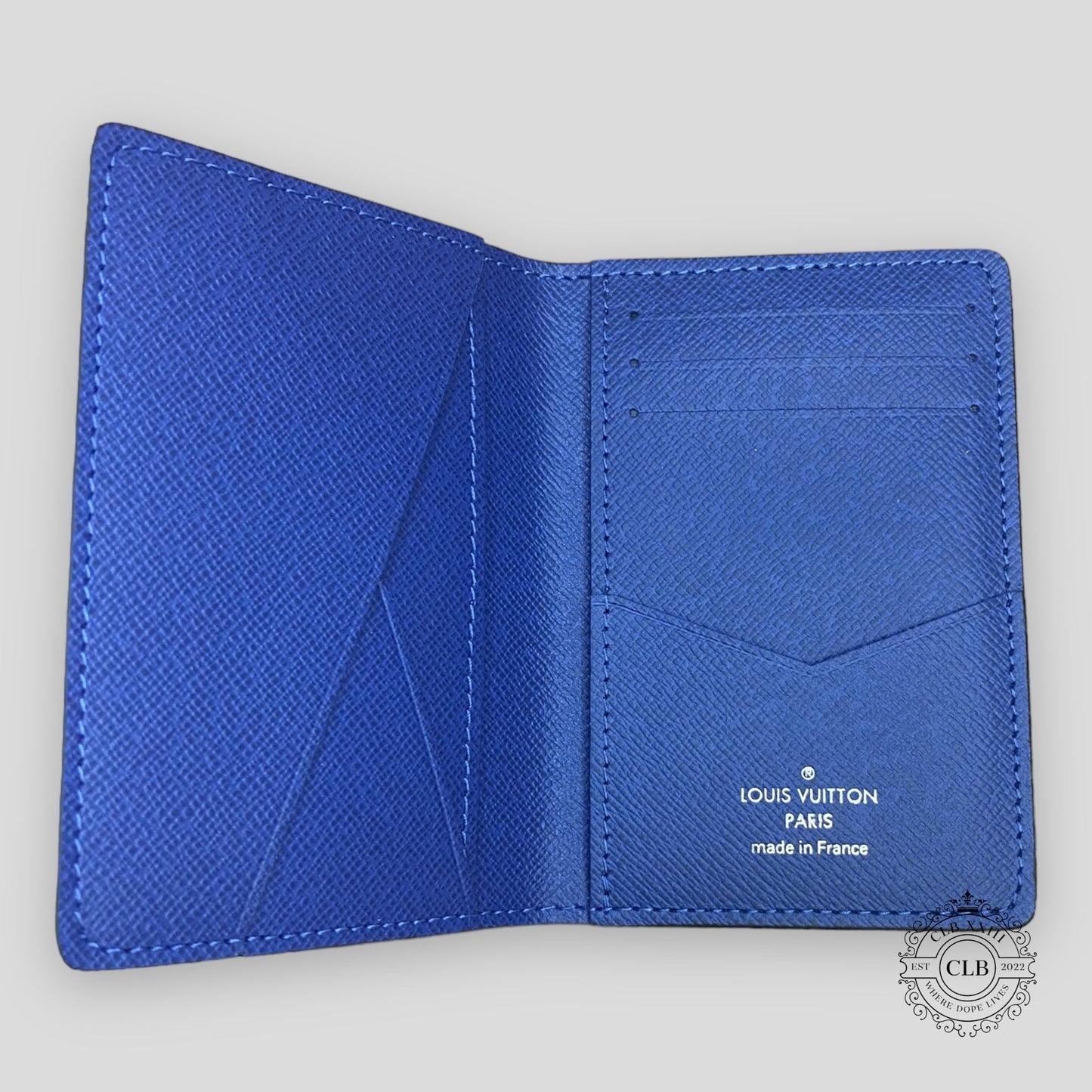 LOUIS VUITTON POCKET ORGANIZER - NAVY BLUE