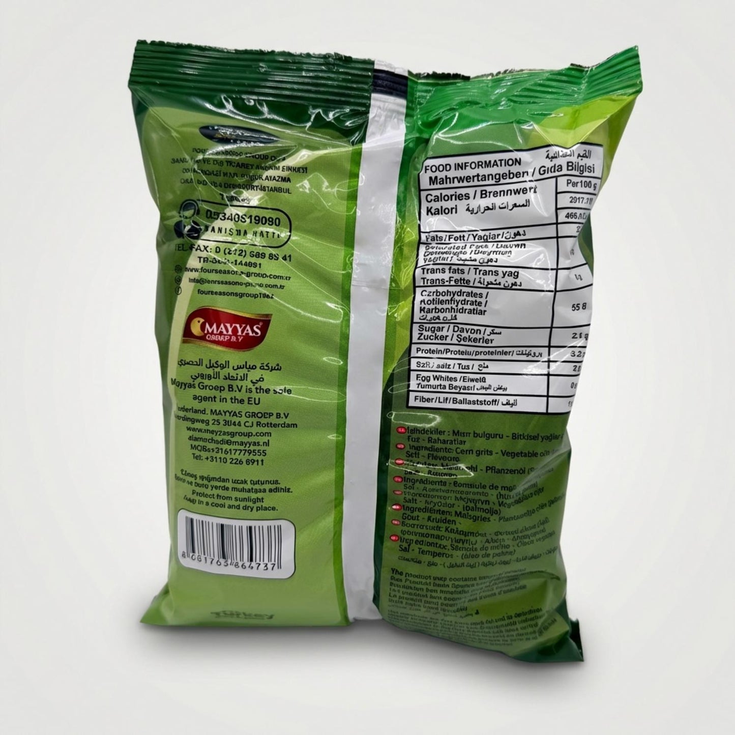 Lux Taste Finger Puffs Snacks, Thyme Flavour (30g)