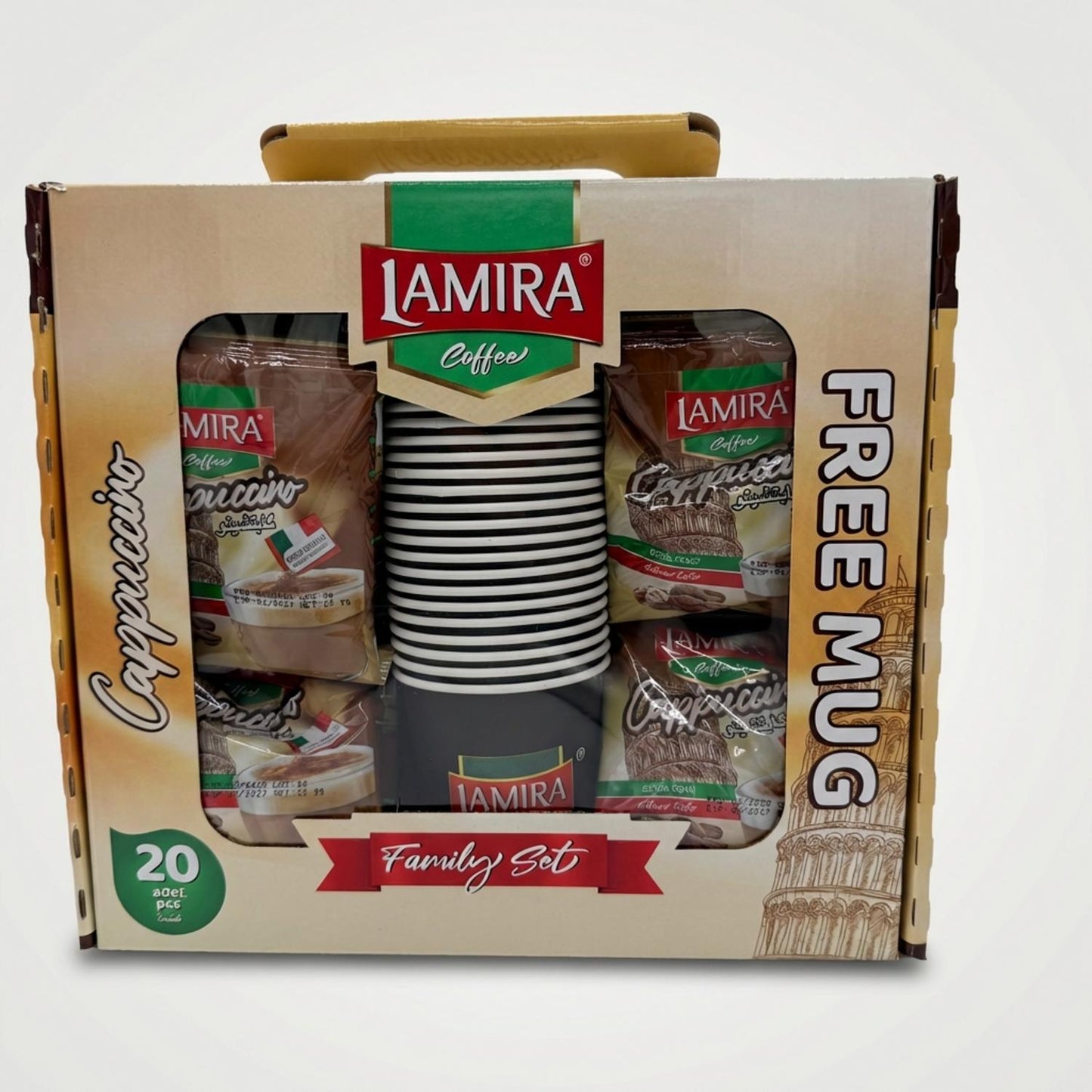 Family Set Cappuccino with Free Mug (1 POUNDS)