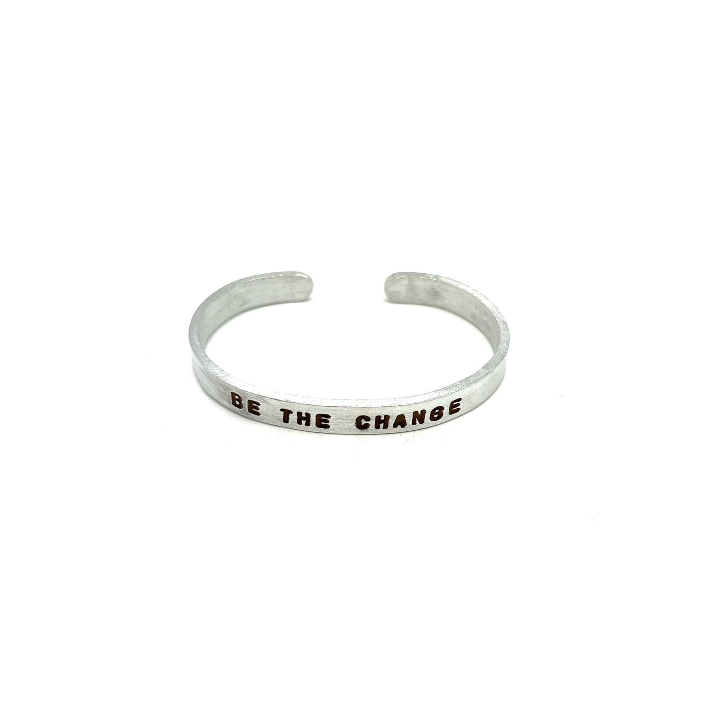 BE THE CHANGE Aluminum Cuff