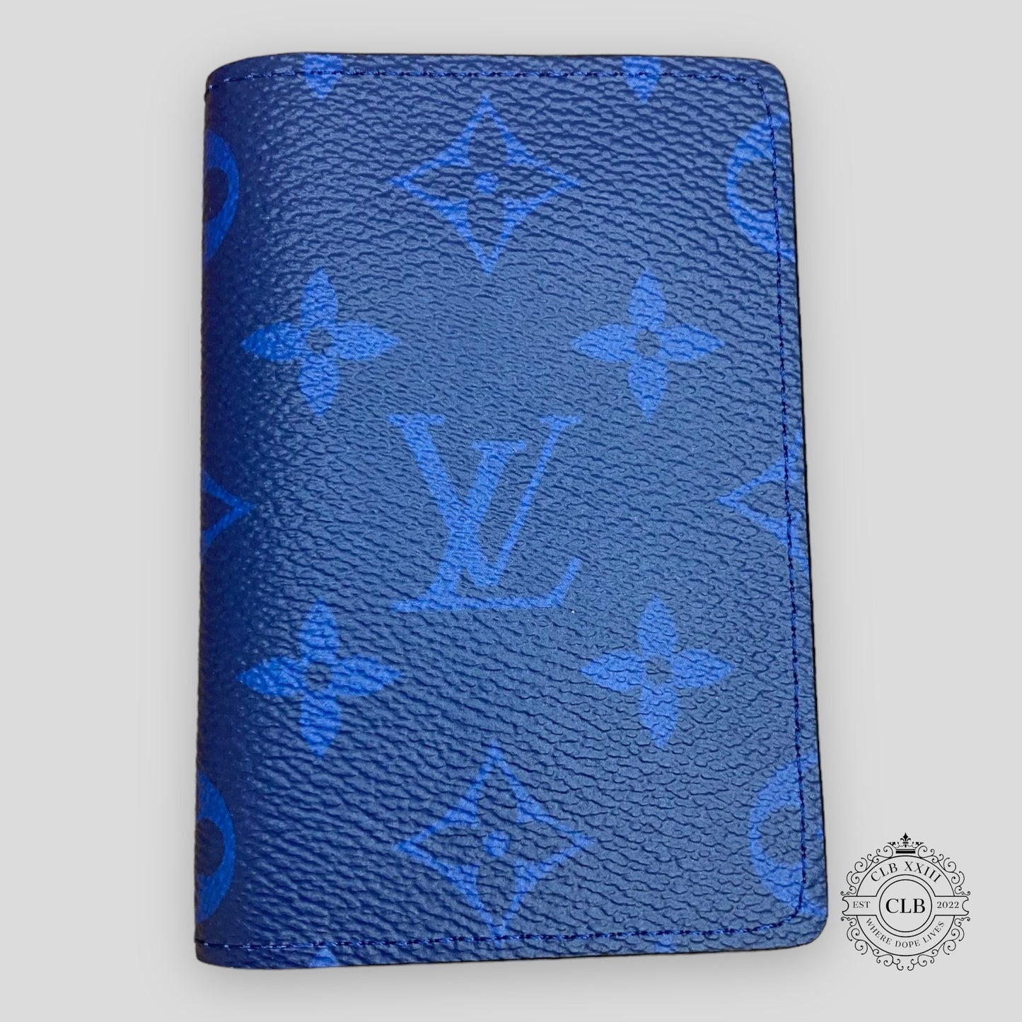 LOUIS VUITTON POCKET ORGANIZER - NAVY BLUE