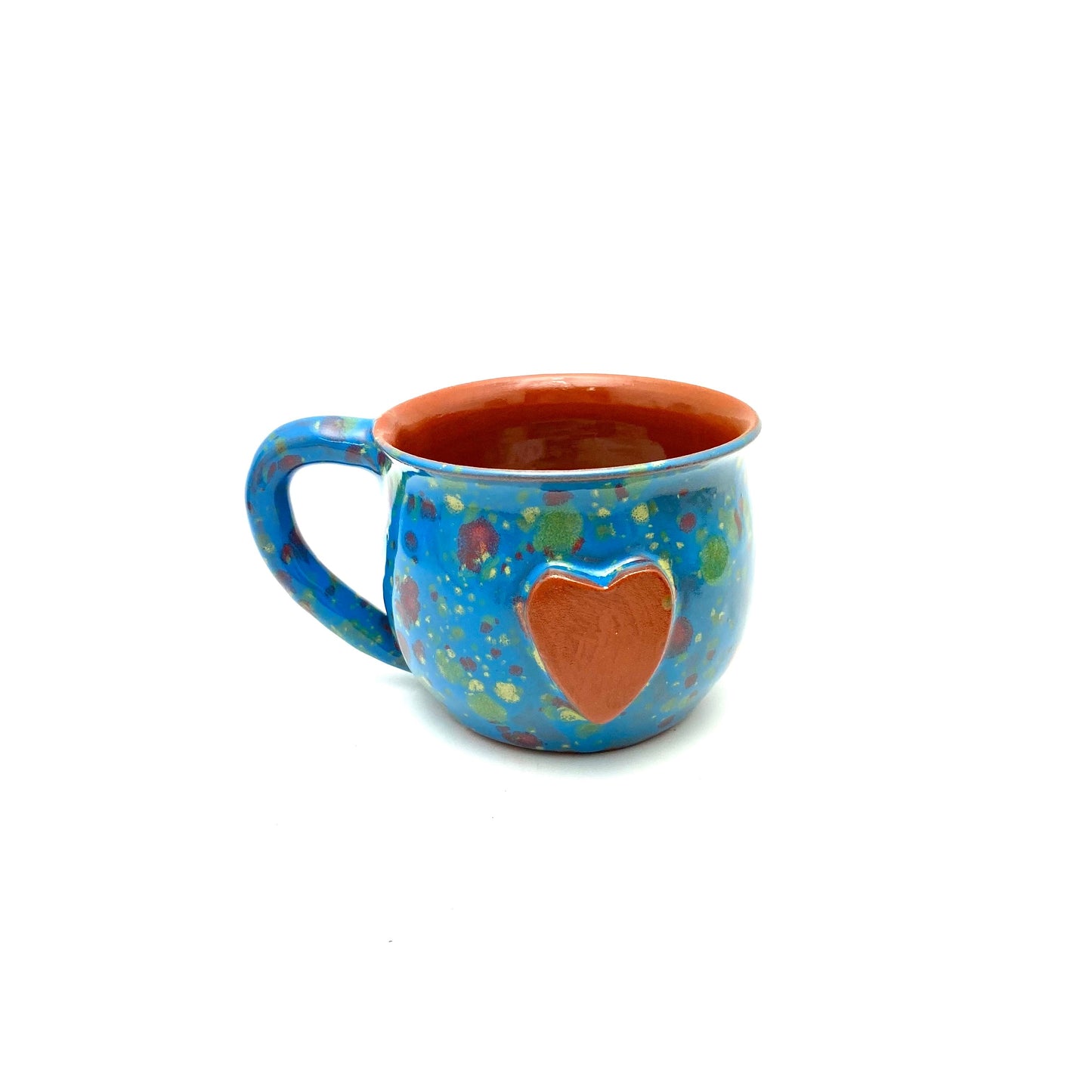 Calliope Heart Mug - Blue Explosion