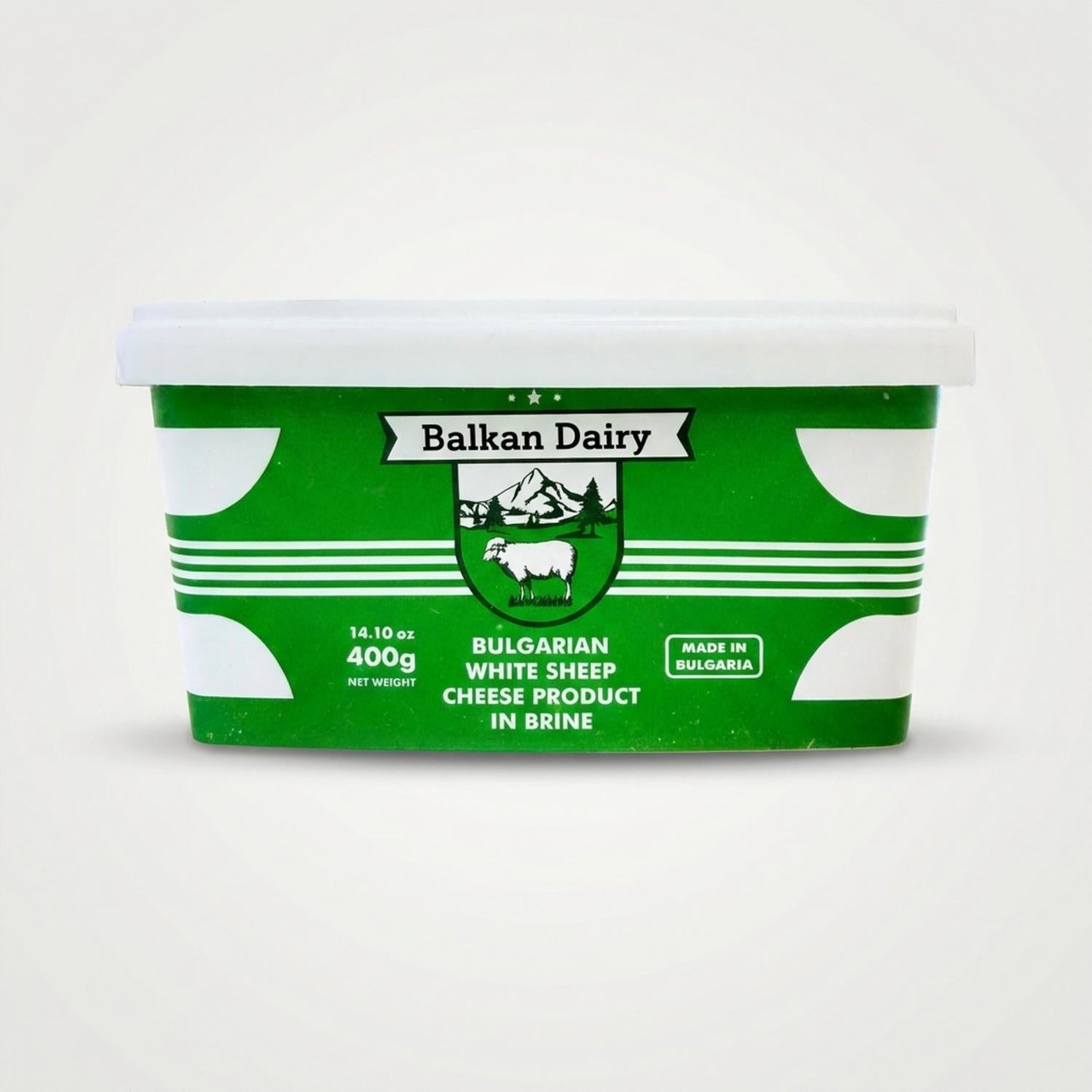 Bulgarian White Sheep Cheese in Brine (400g)