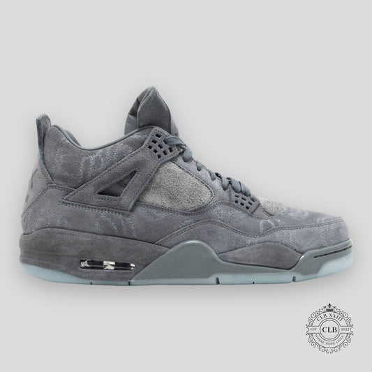 AIR JORDAN 4 RETRO X KAWS "GREY"