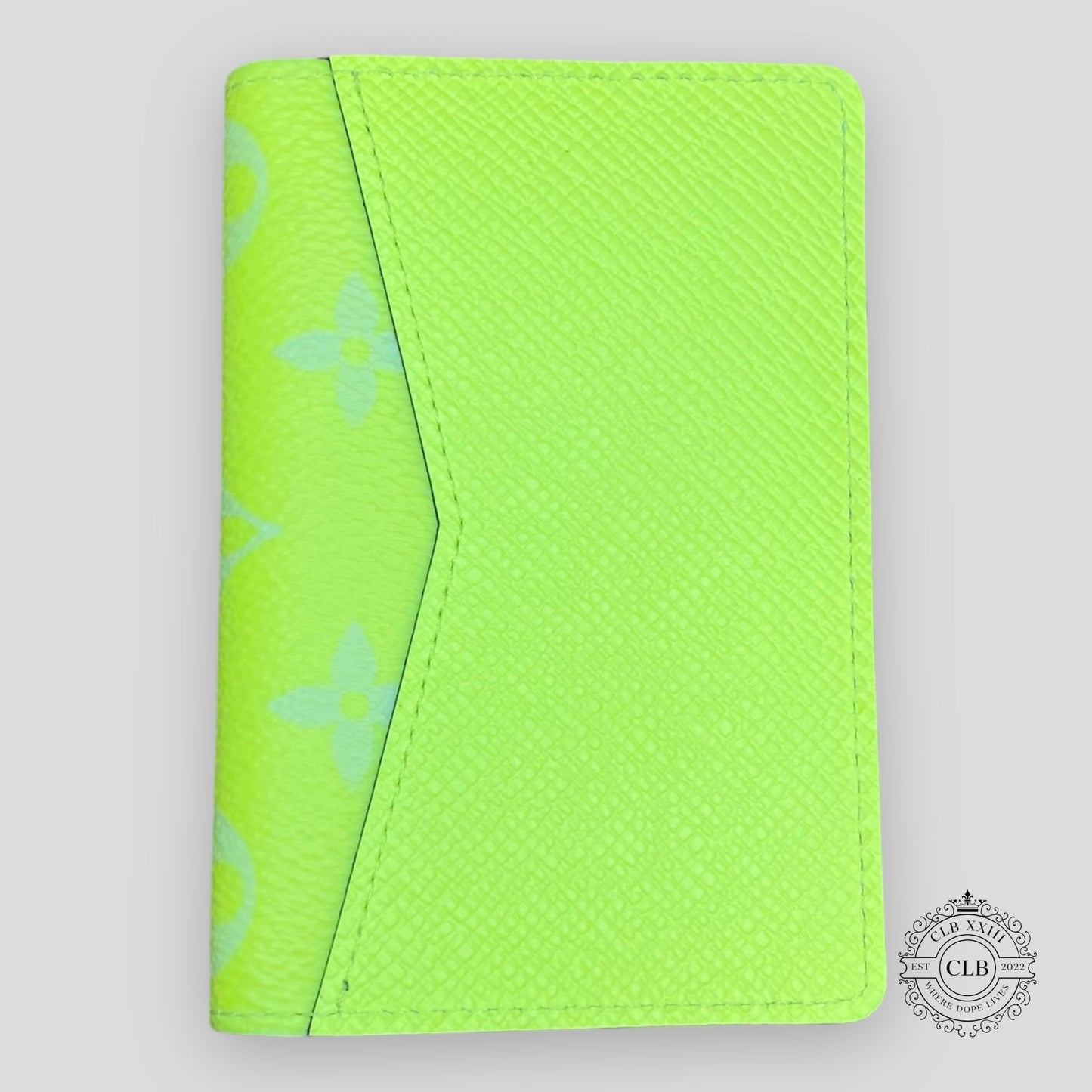 LOUIS VUITTON POCKET ORGANIZER - NEON YELLOW