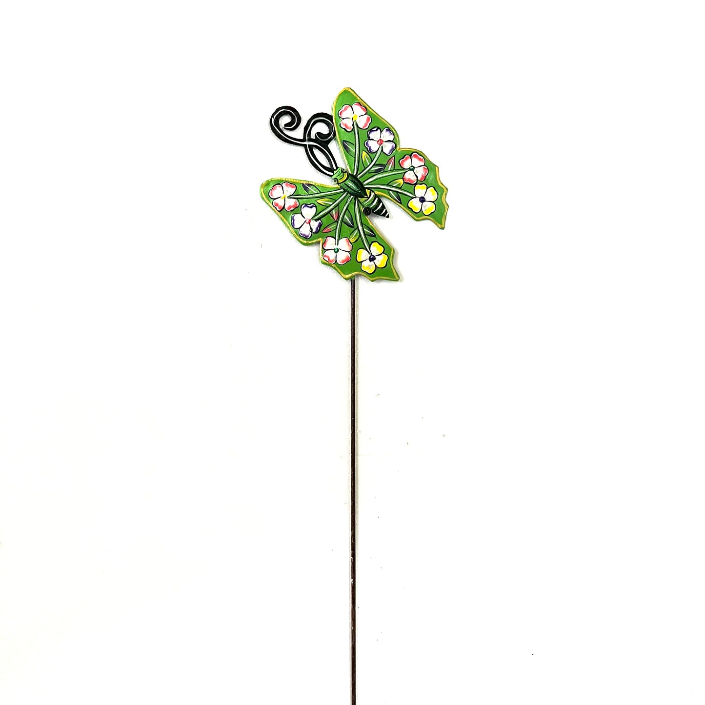 Green Bouquet Butterfly Garden Stake