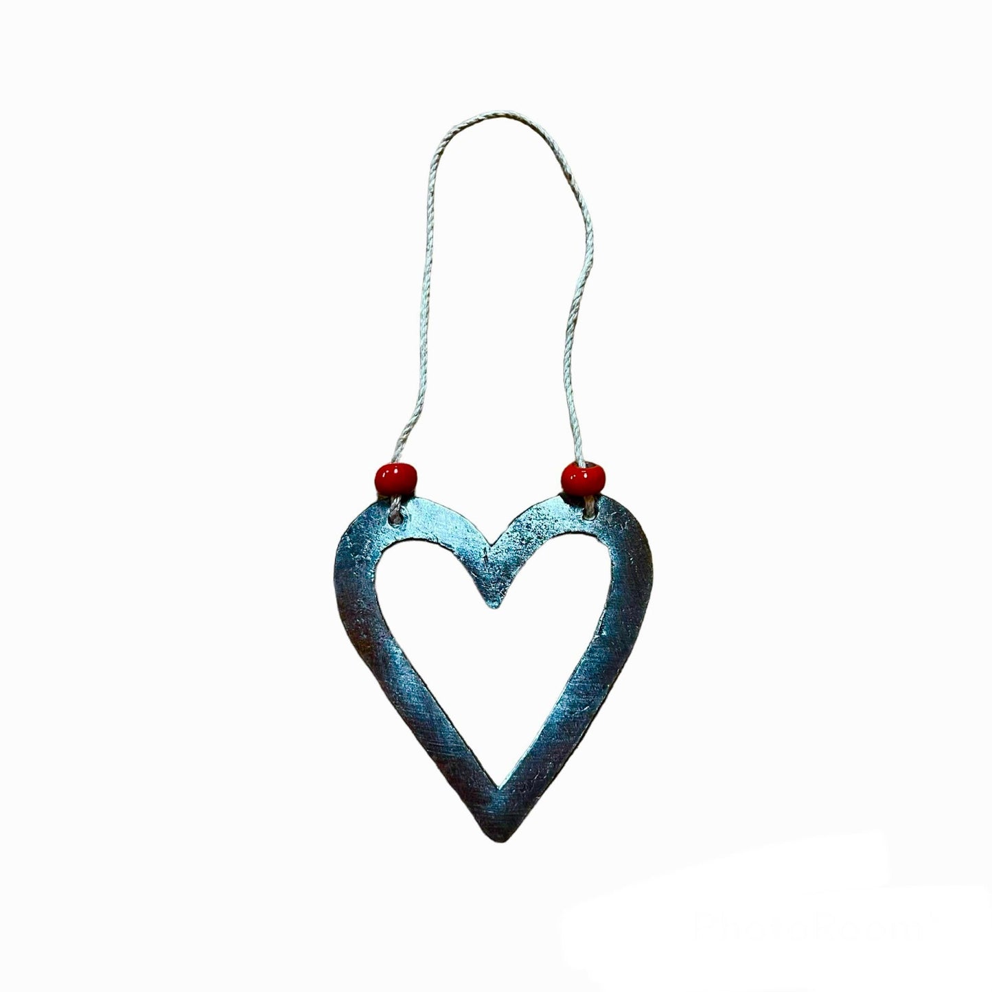 Steel Heart Ornament