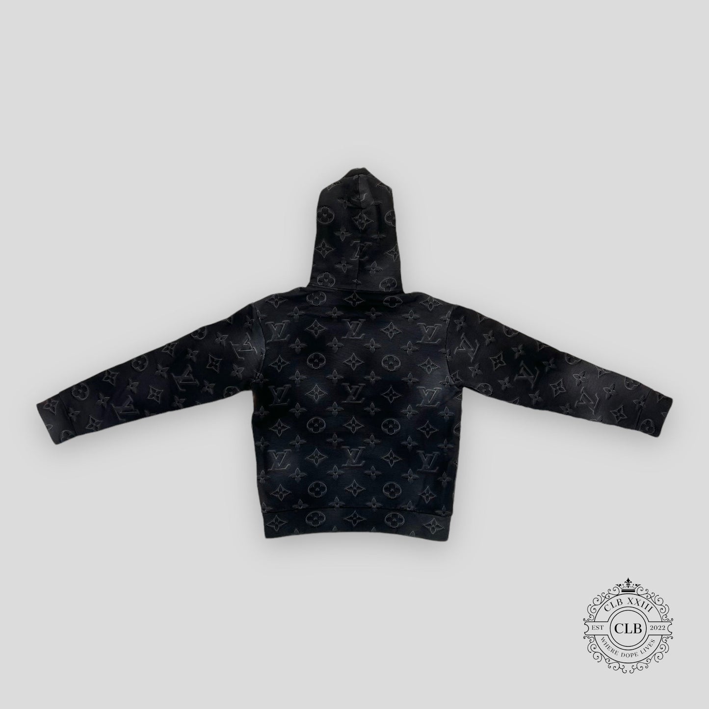 Louis Vuitton 2054 3D Monogram Hoodie in Grey