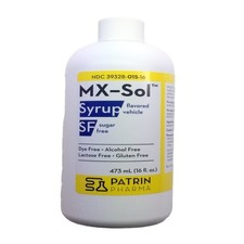 Mx-sol Syrup S/f Flav Cmpd Vehicle 473ml