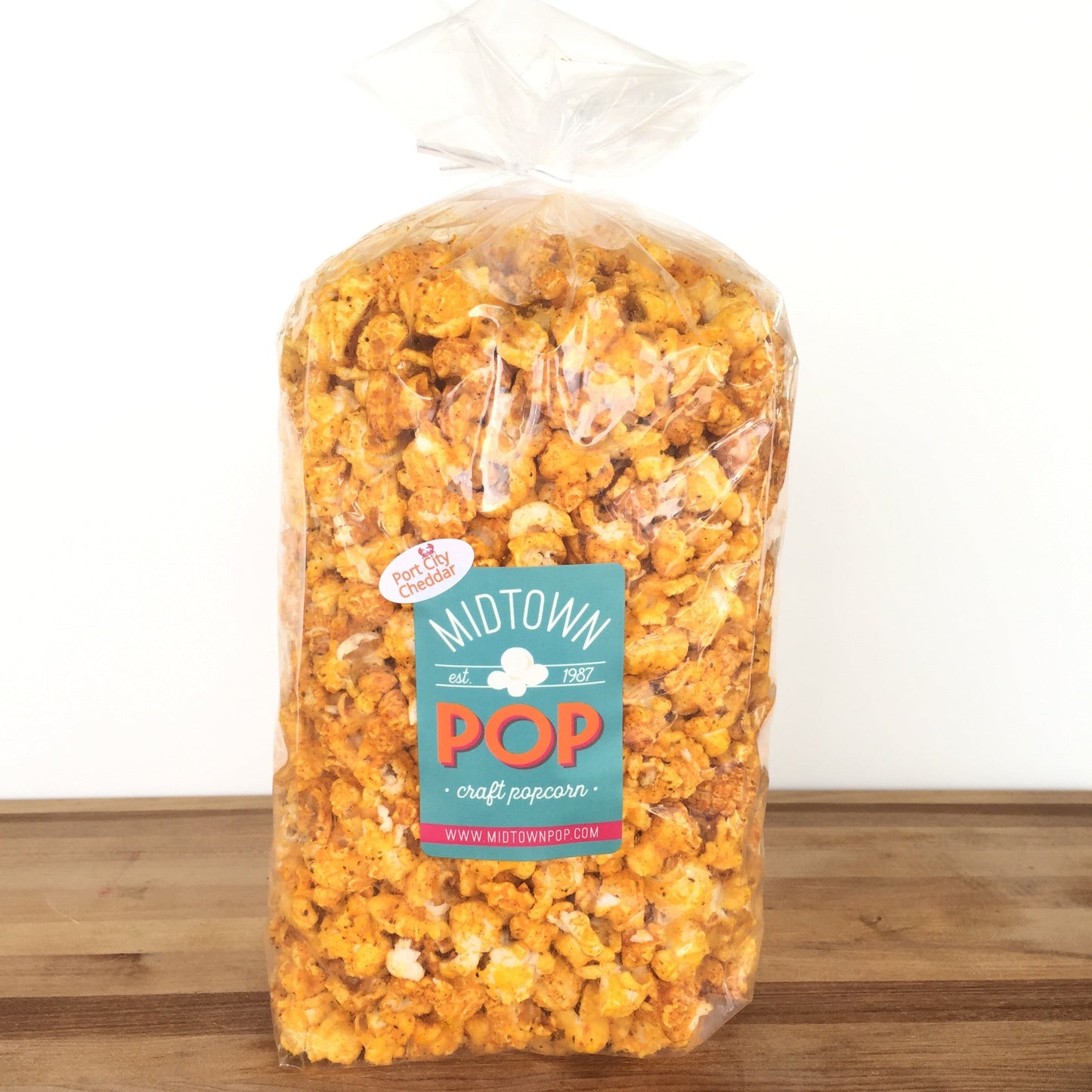 Port City Cheddar (with Old Bay) 🦀 Gourmet Popcorn