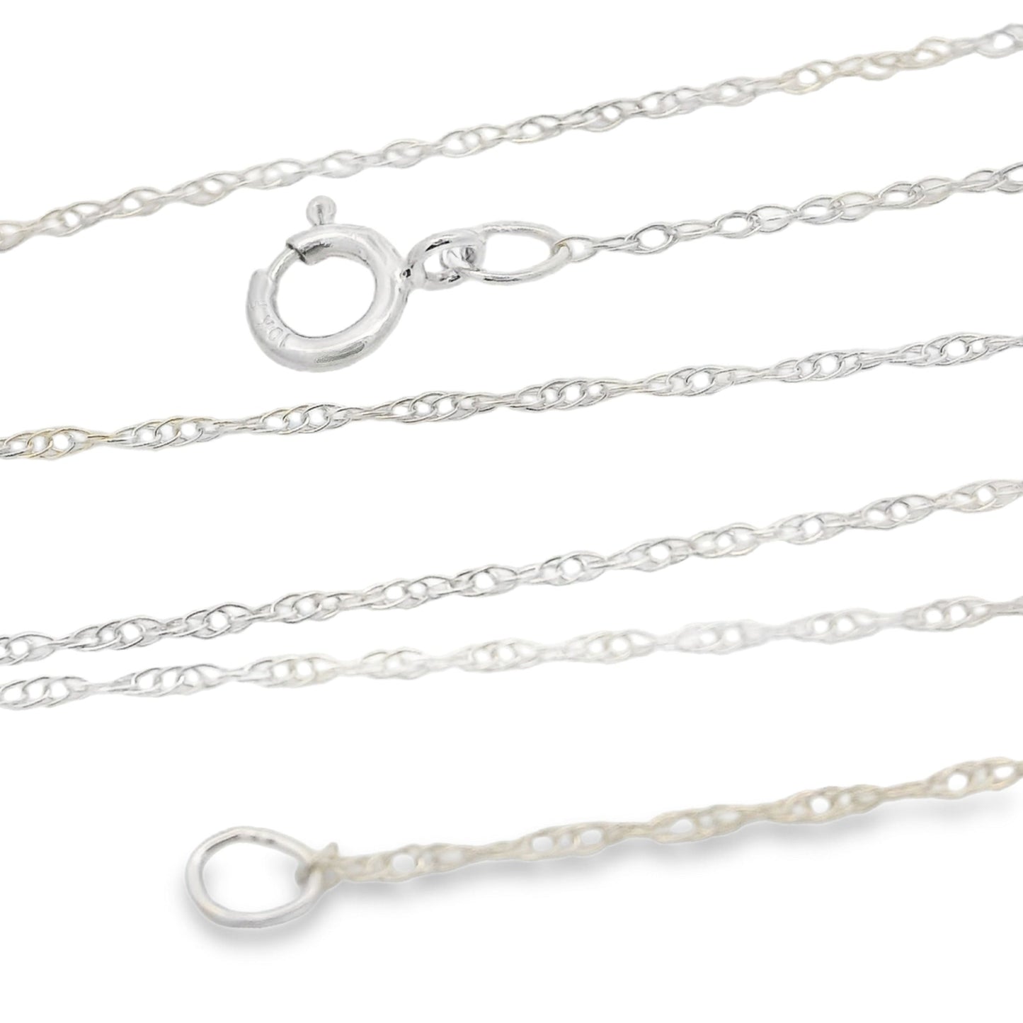 Womens chains 10KT White Gold