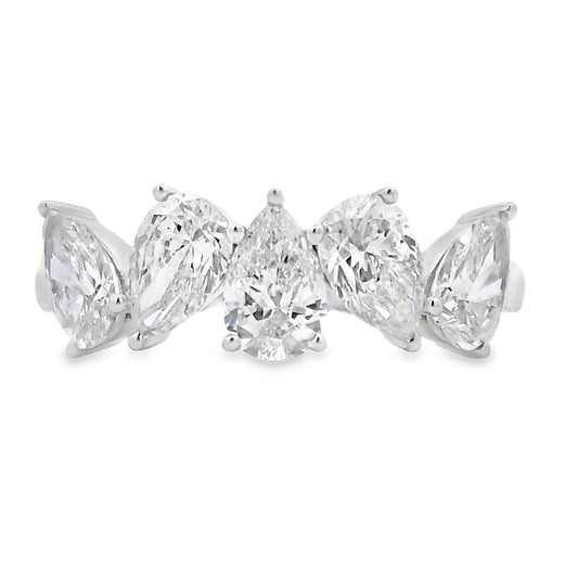 Lab Grown Diamond Wedding Band Ring 10KT White Gold