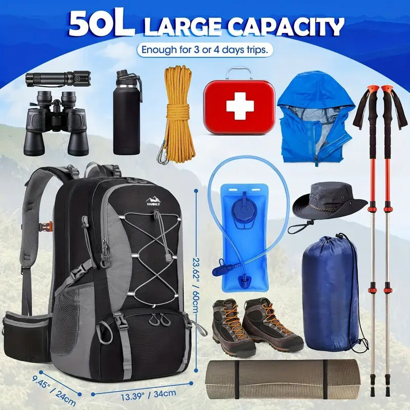 Hiking Backpack Outdoor Travel Daypack-2