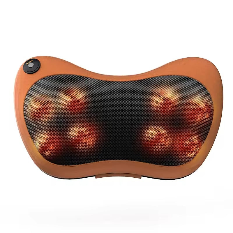 Electric Shiatsu Neck and Back Massage Pillow-0