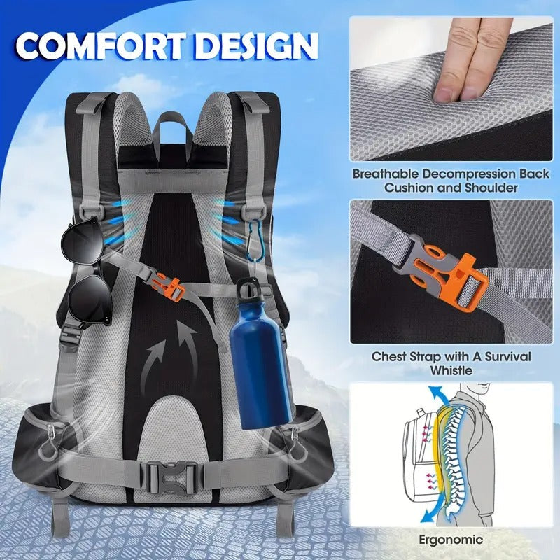 Hiking Backpack Outdoor Travel Daypack-3