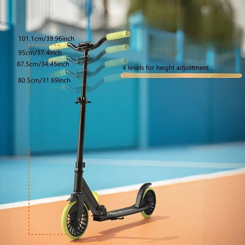 Scooter Foldable with Strap & PU Wheels-3