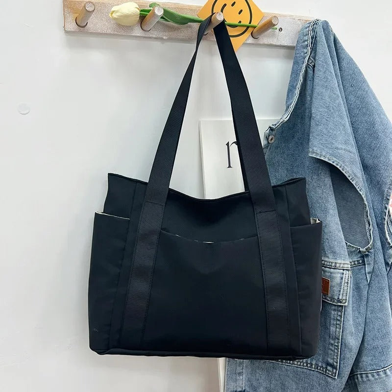Nylon Shoulder Tote Bag for Women-1