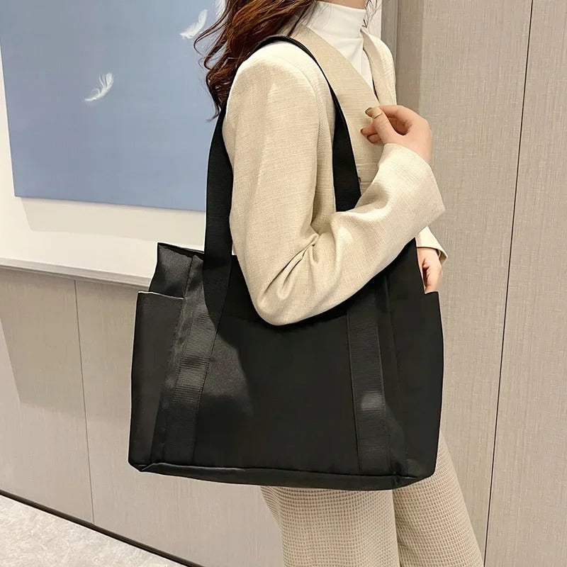 Nylon Shoulder Tote Bag for Women-3