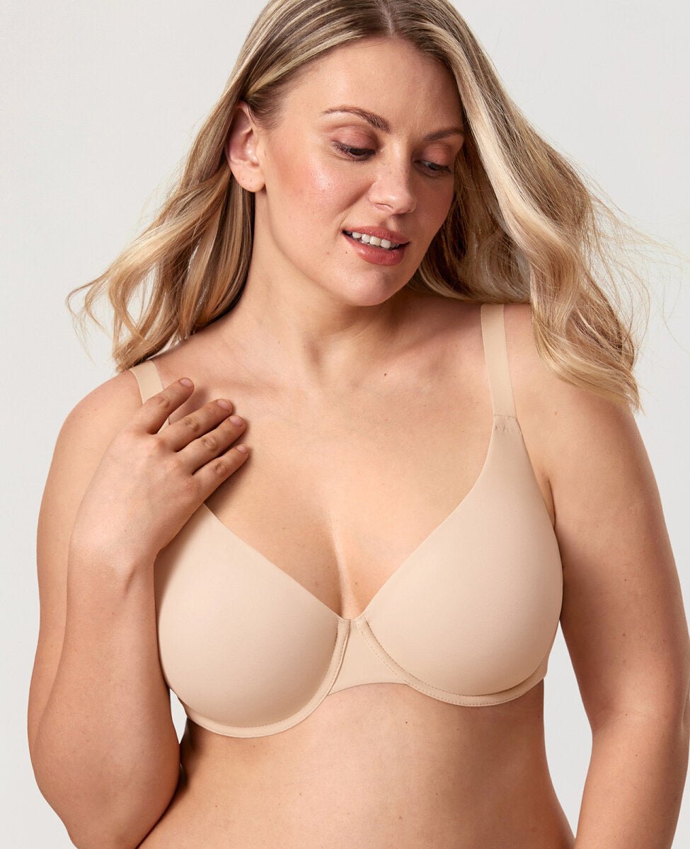 Inbarely Ultra-Soft Plunge Underwire Full Coverage Bra-5