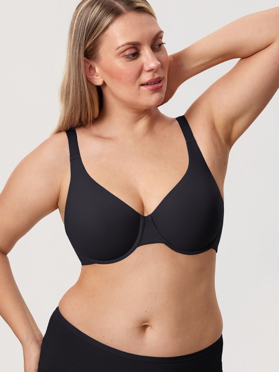 Inbarely Ultra-Soft Plunge Underwire Full Coverage Bra-6