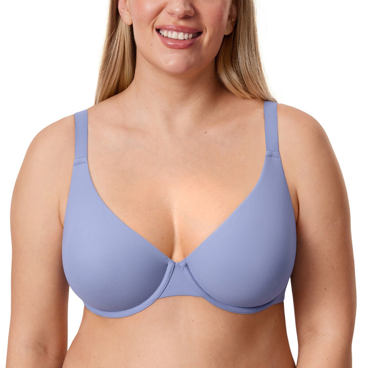 Inbarely Ultra-Soft Plunge Underwire Full Coverage Bra-7