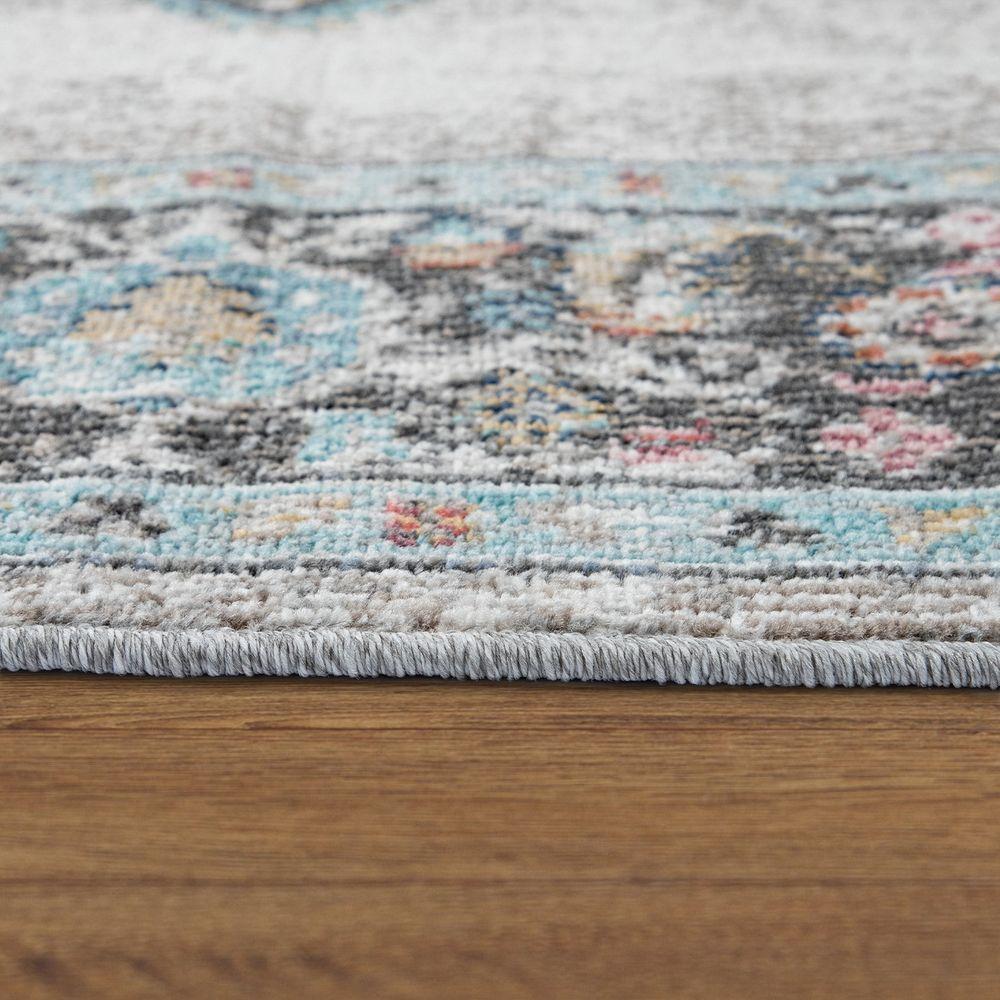 Indoor & Outdoor Rug for Patio, Oriental Pattern In Beige-2