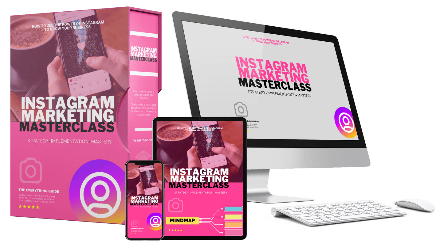 INSTAGRAM MARKETING MASTERCLASS: How to use the Power of Instagram to Grow your Business! (eBook)